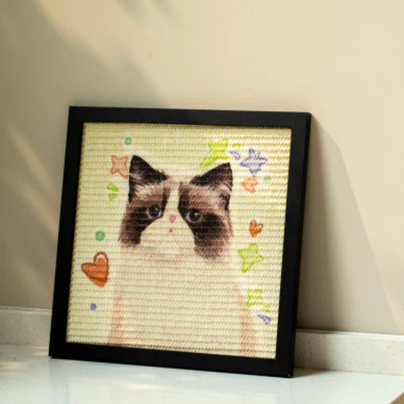 Purrfectly Personalized Cat Scratcher