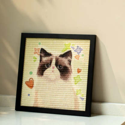 Purrfectly Personalized Cat Scratcher
