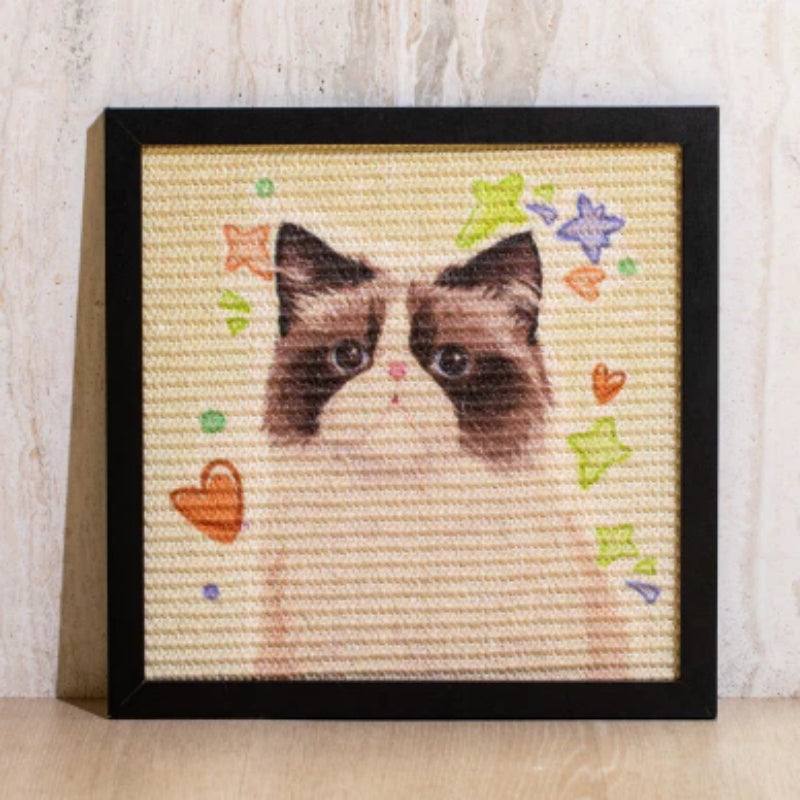 Purrfectly Personalized Cat Scratcher