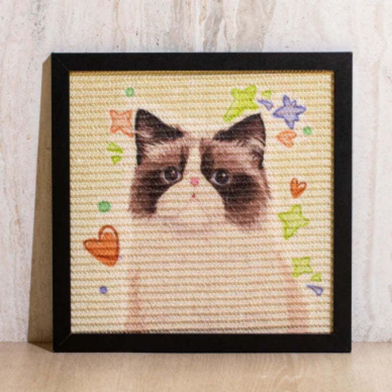 Purrfectly Personalized Cat Scratcher