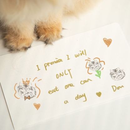 Custom Pet Portrait Wooden Rubber Stamp