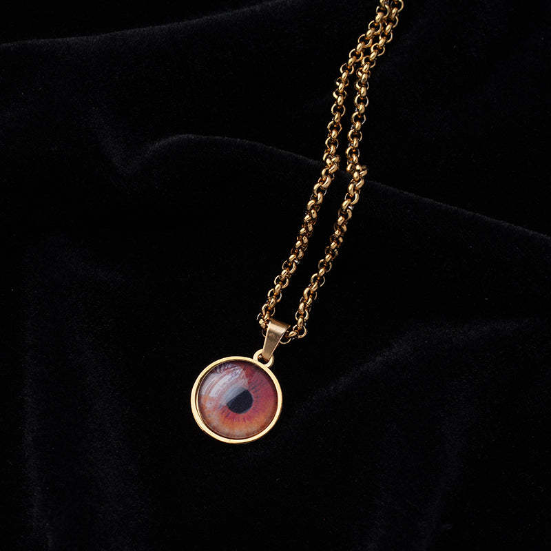 Custom Pet Eye Necklace Pendant