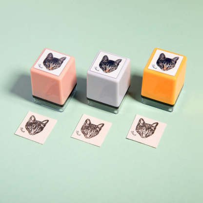 Custom Pet Portrait Stamp - Exquisite