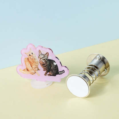 Custom Shaker Acrylic Stand Ornaments