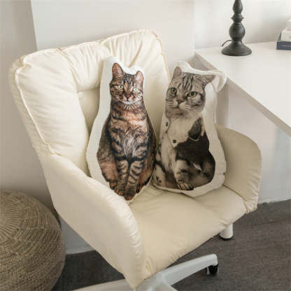 3D Custom Pet Portrait Pillow