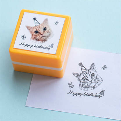 Custom Pet Portrait Stamp For Gift