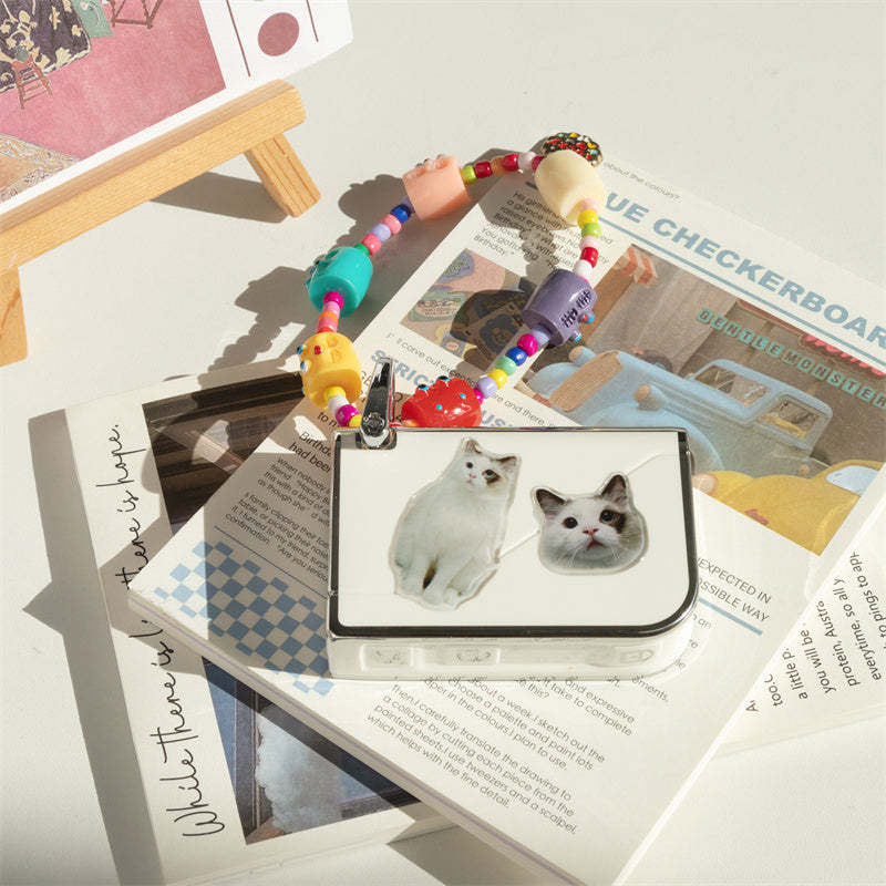 Custom Pet Portrait Crystal Stickers