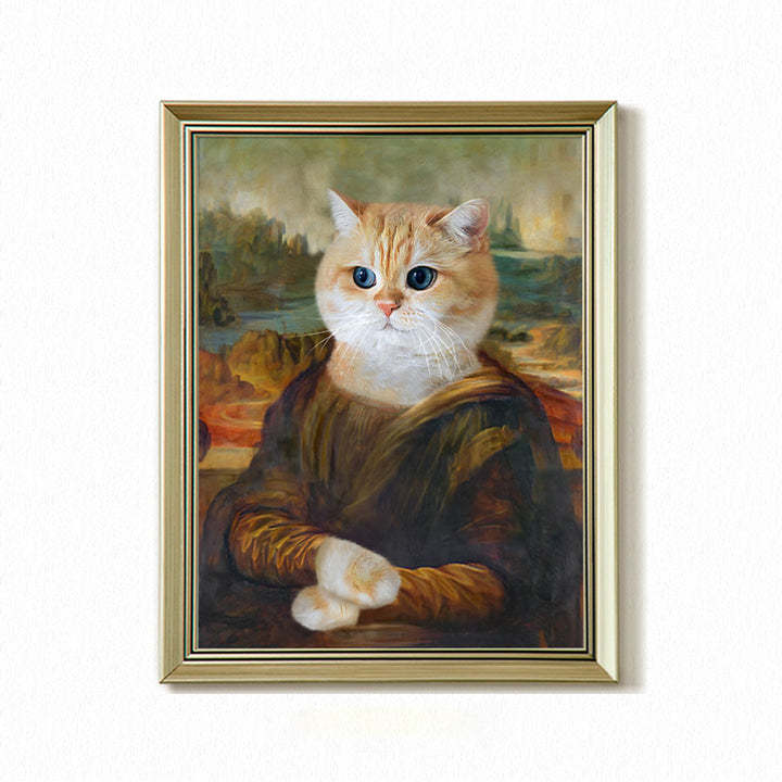 Custom Pet Portait in Famous Painting