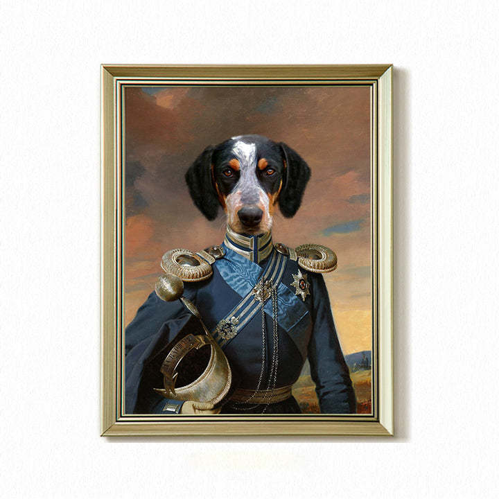 Custom Pet Portait in Famous Painting