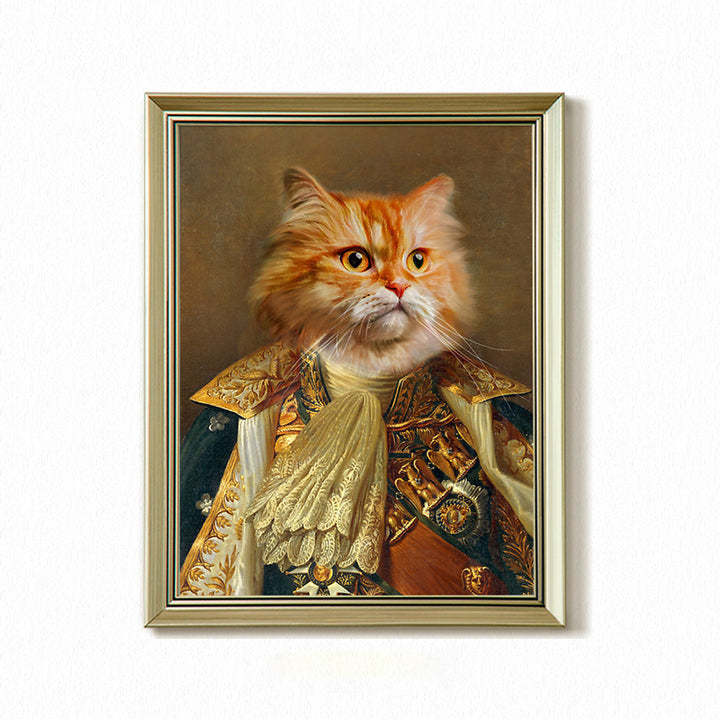 Custom Pet Portait in Famous Painting