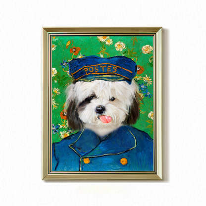 Custom Pet Portait in Famous Painting