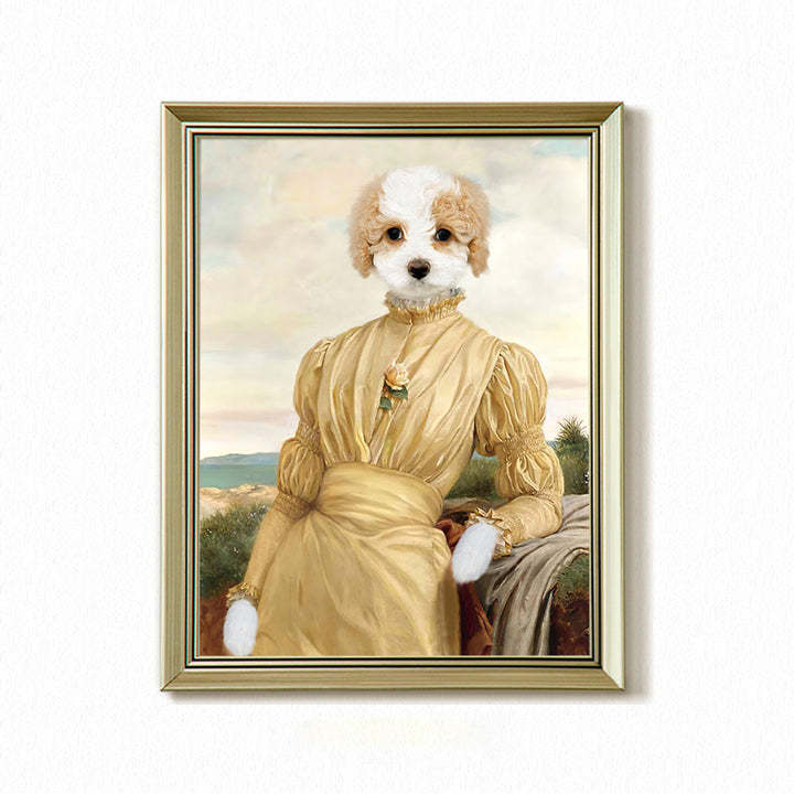 Custom Pet Portait in Famous Painting