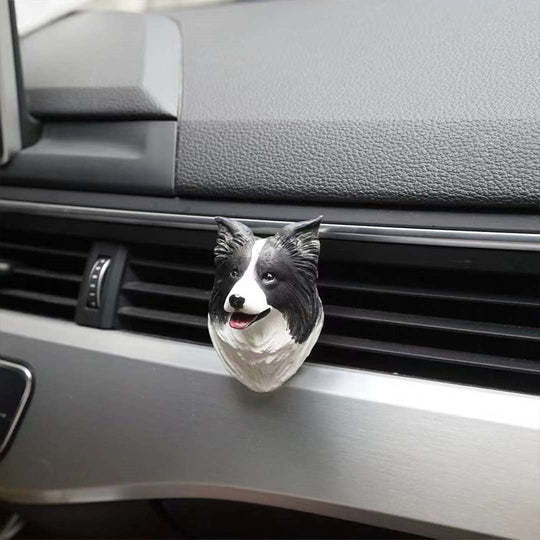 Hand-carved Pet Portrait Plaster Car Freshener