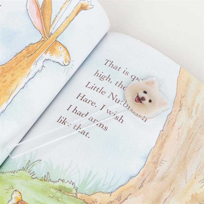 Custom Pet Portrait Bookmark