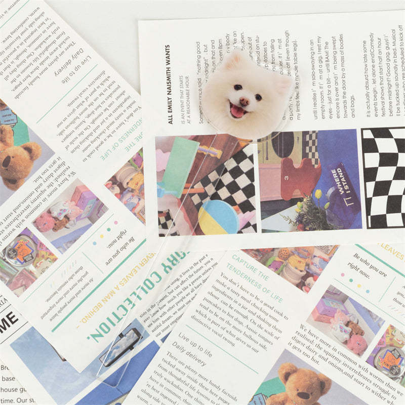 Custom Pet Portrait Bookmark