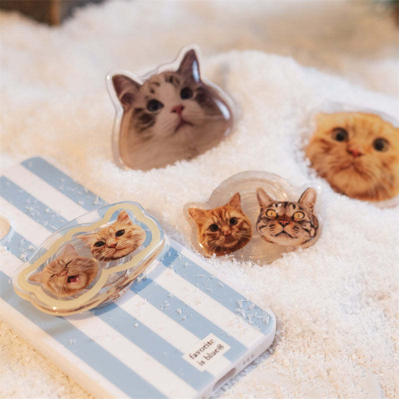 Custom Pet Portrait Phone Popsocket