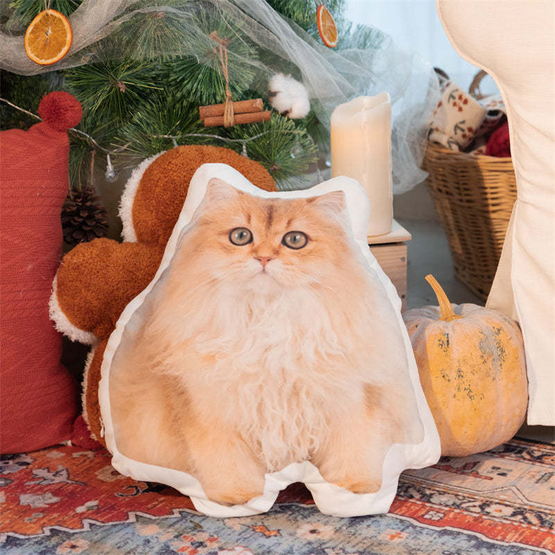 3D Custom Pet Portrait Pillow