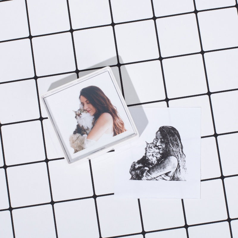 Custom Family Portrait Stamp