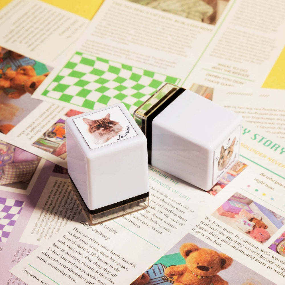 Custom Pet Portrait Stamp - Exquisite