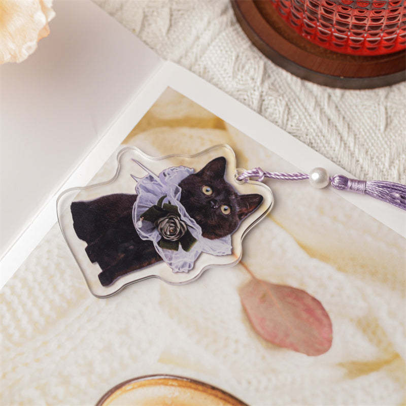 Custom Pet Photo Bookmark