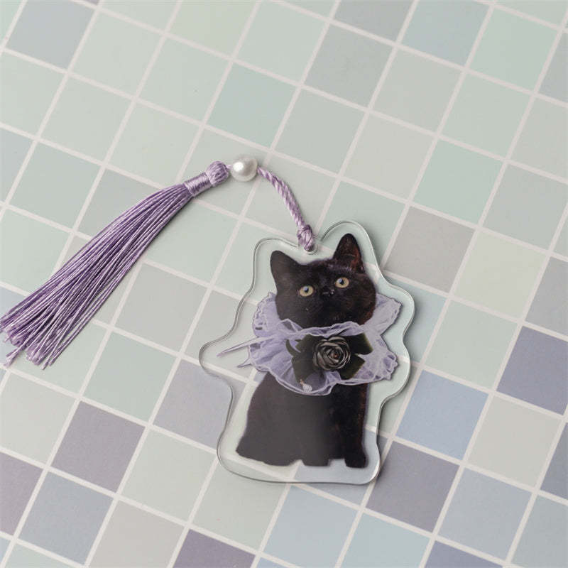 Custom Pet Photo Bookmark