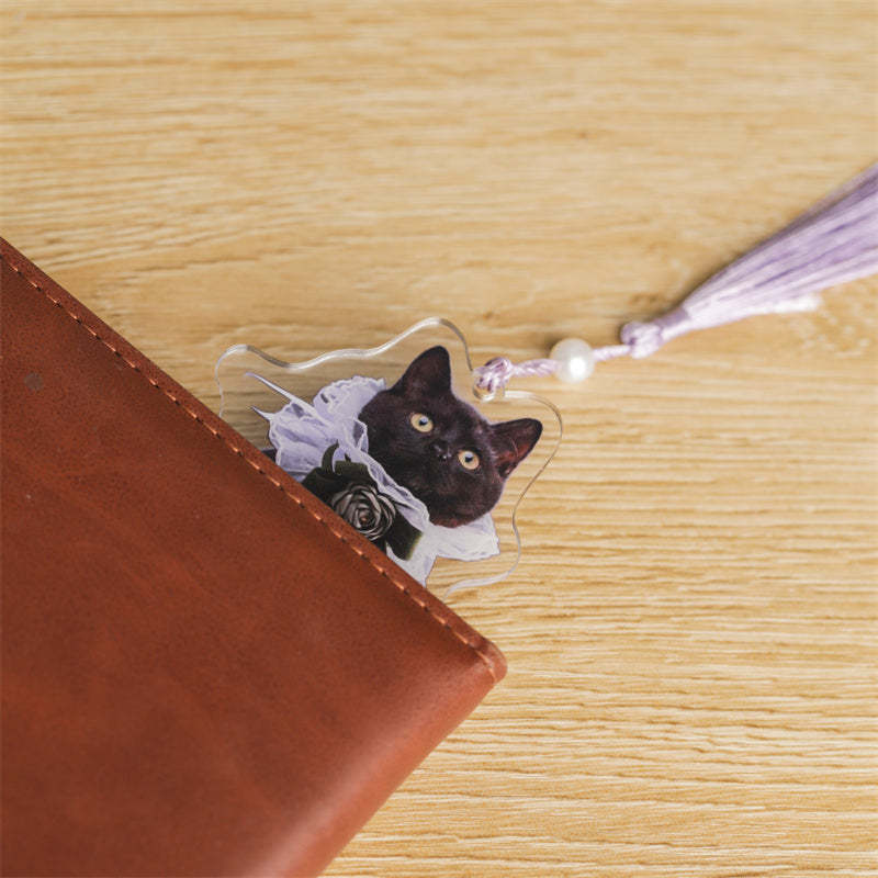 Custom Pet Photo Bookmark