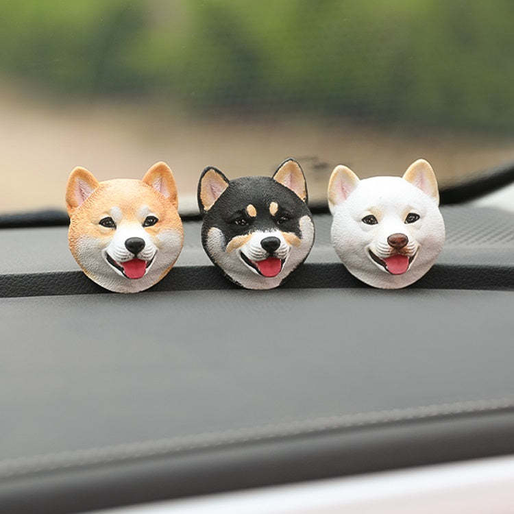 Hand-carved Pet Portrait Plaster Car Freshener