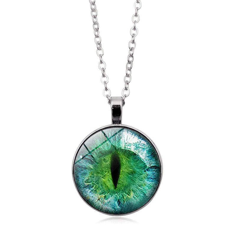 Custom Pet Eye Necklace Pendant