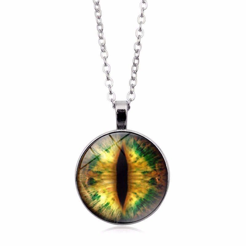 Custom Pet Eye Necklace Pendant