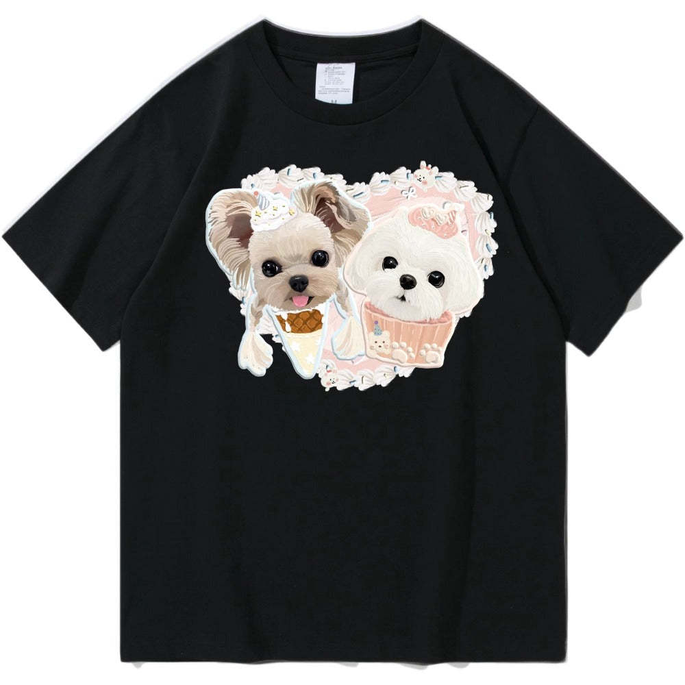 Custom Pet Portrait T-shirt