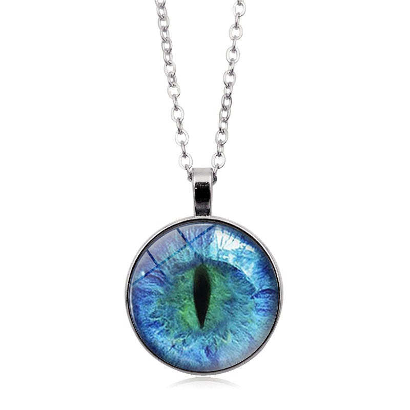 Custom Pet Eye Necklace Pendant