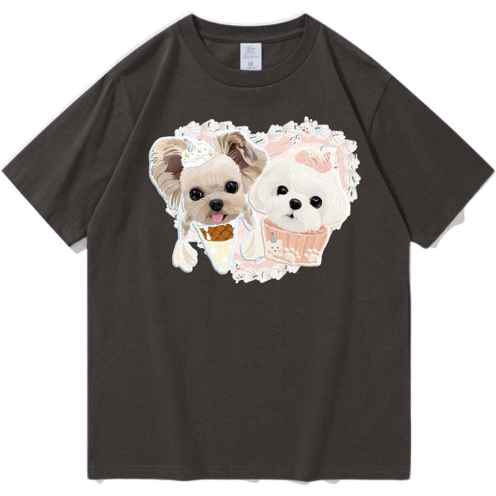 Custom Pet Portrait T-shirt