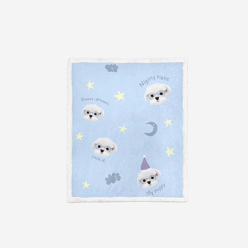 Custom Pet Portrait Blanket