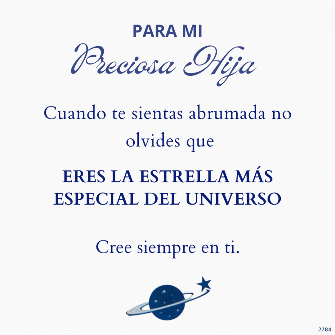 A Mi Hija - Collar Universo