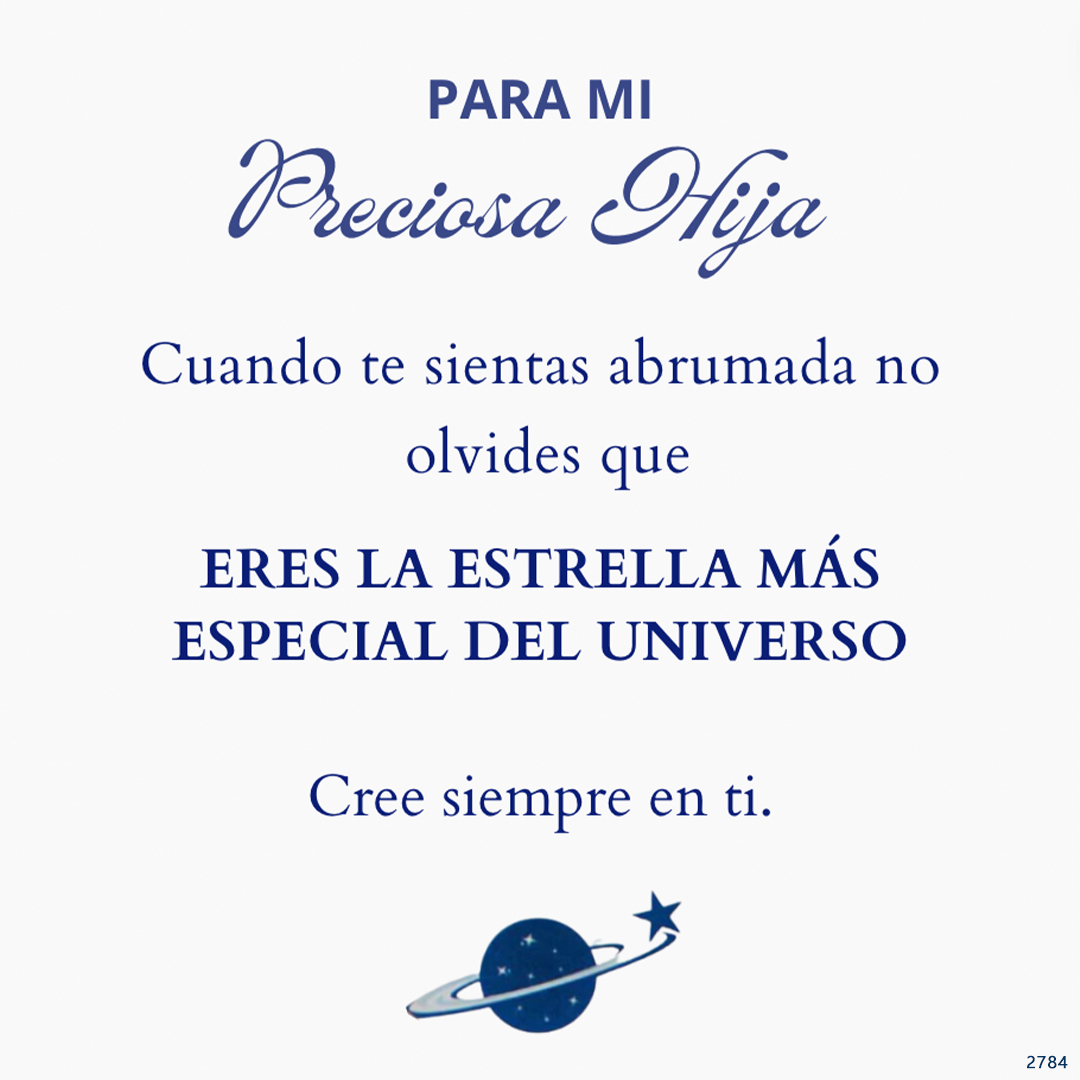 A Mi Hija - Collar Universo