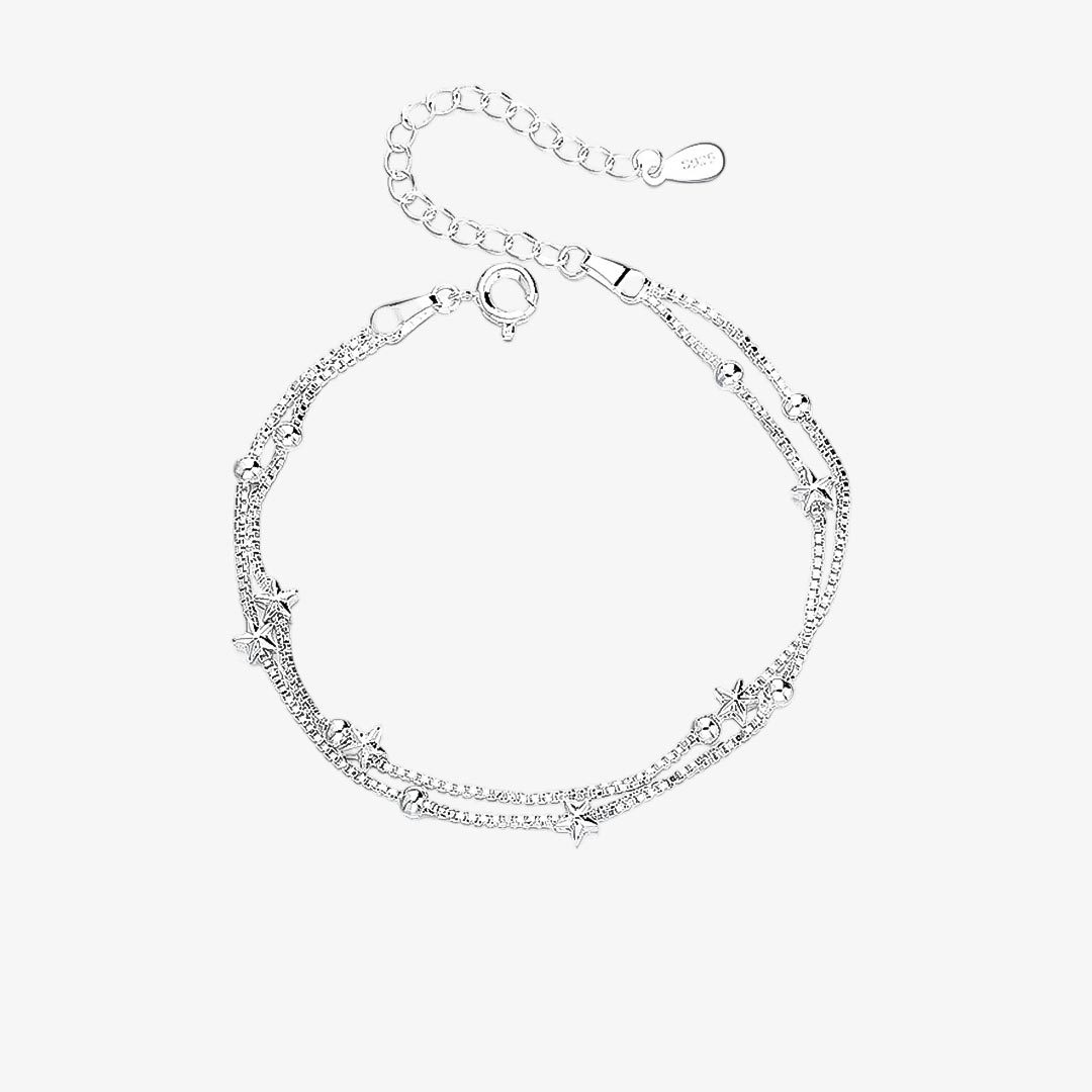 A Mi Amiga - Pulsera De Estrellas De Doble Capa