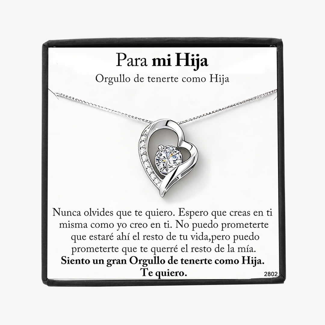 Para mi Hija - Collar de eterno amor