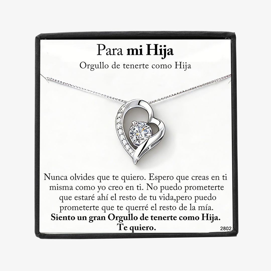 Para mi Hija - Collar de eterno amor