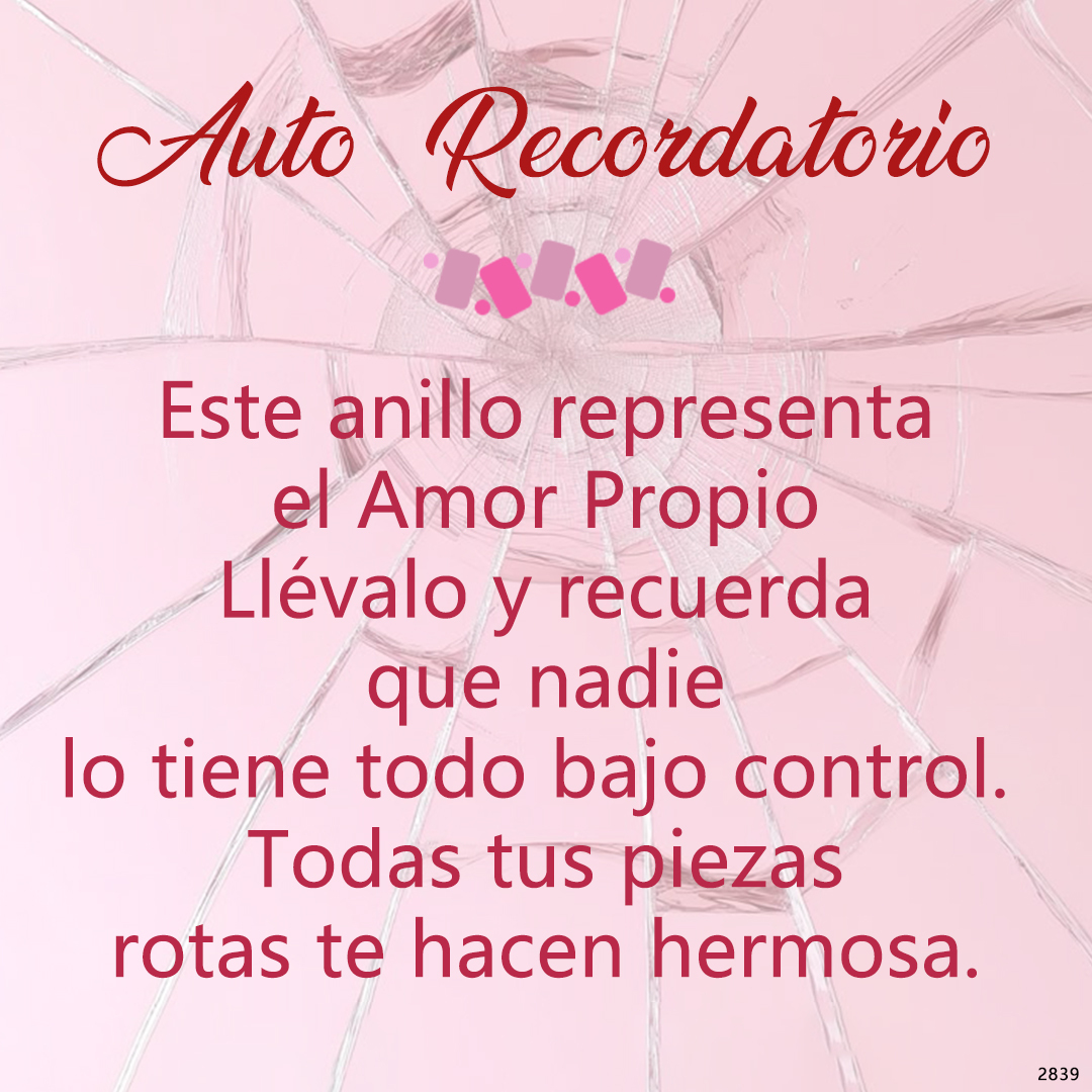 Anillo Esencia - Amor Propio