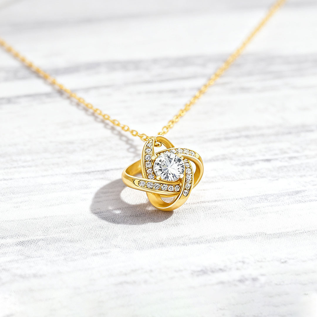 Para mi Hija - Collar de nudo de amor