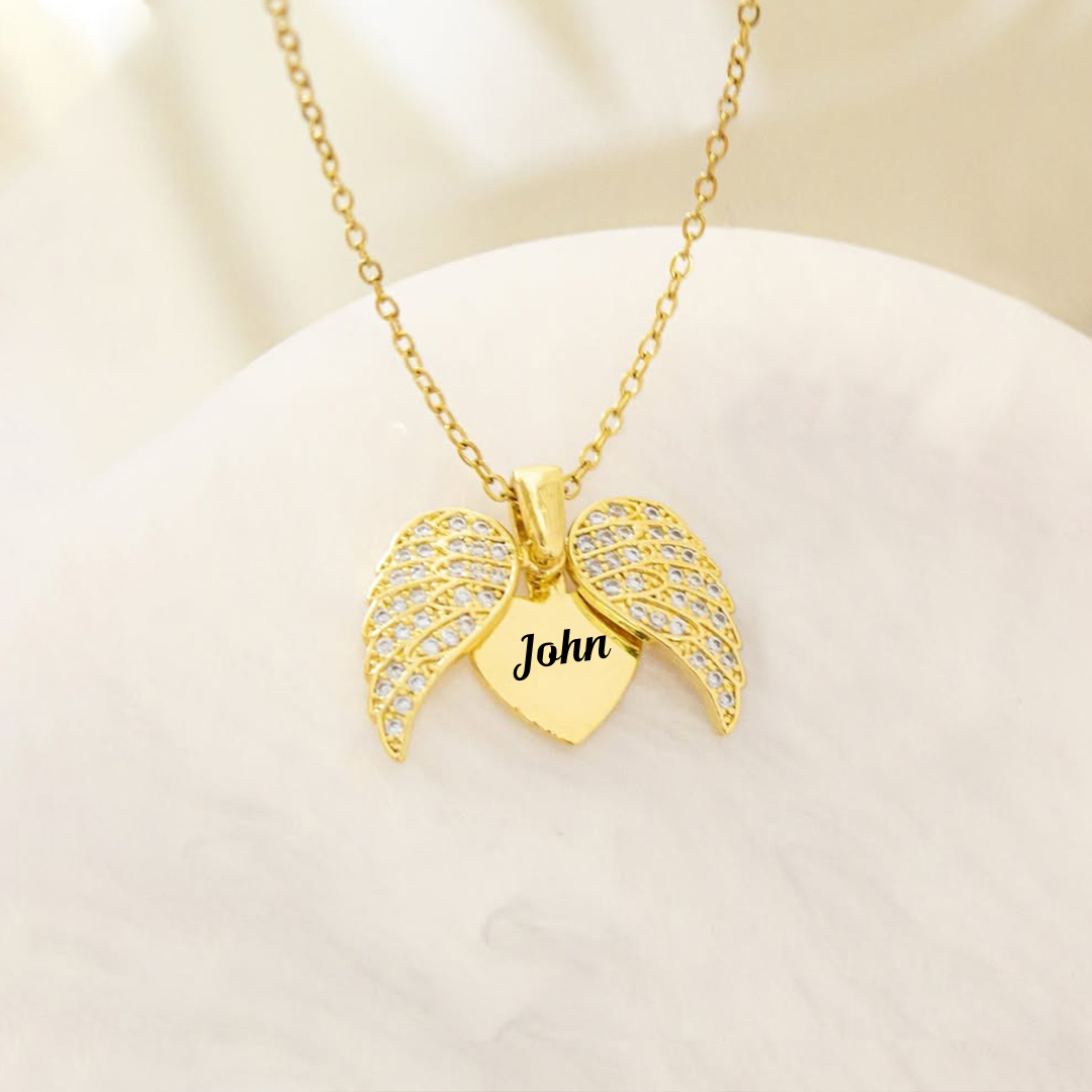 Collar "Mi ángel guardián" personalizable