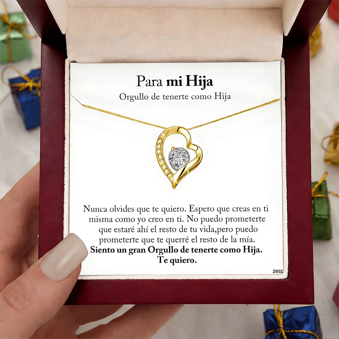 Para mi Hija - Collar de eterno amor