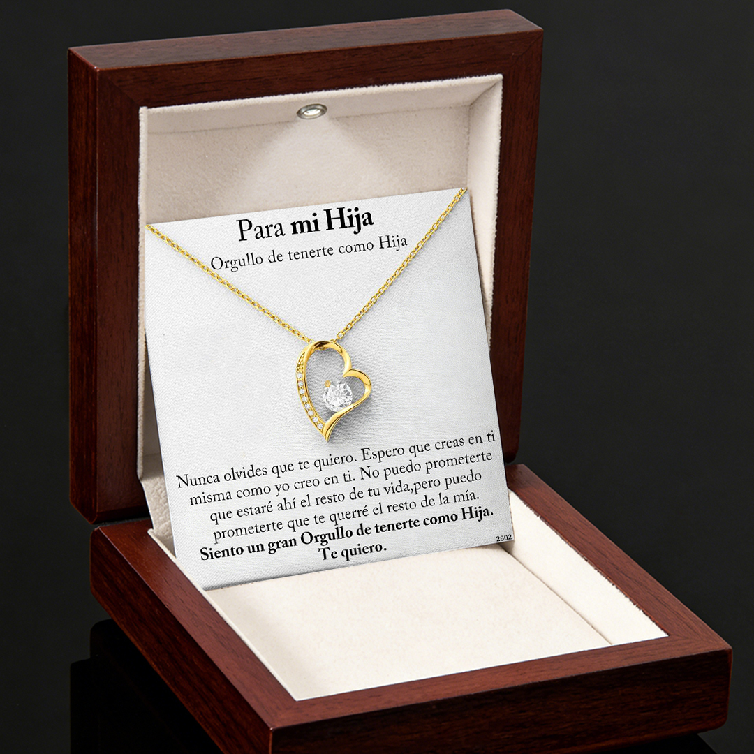 Para mi Hija - Collar de eterno amor