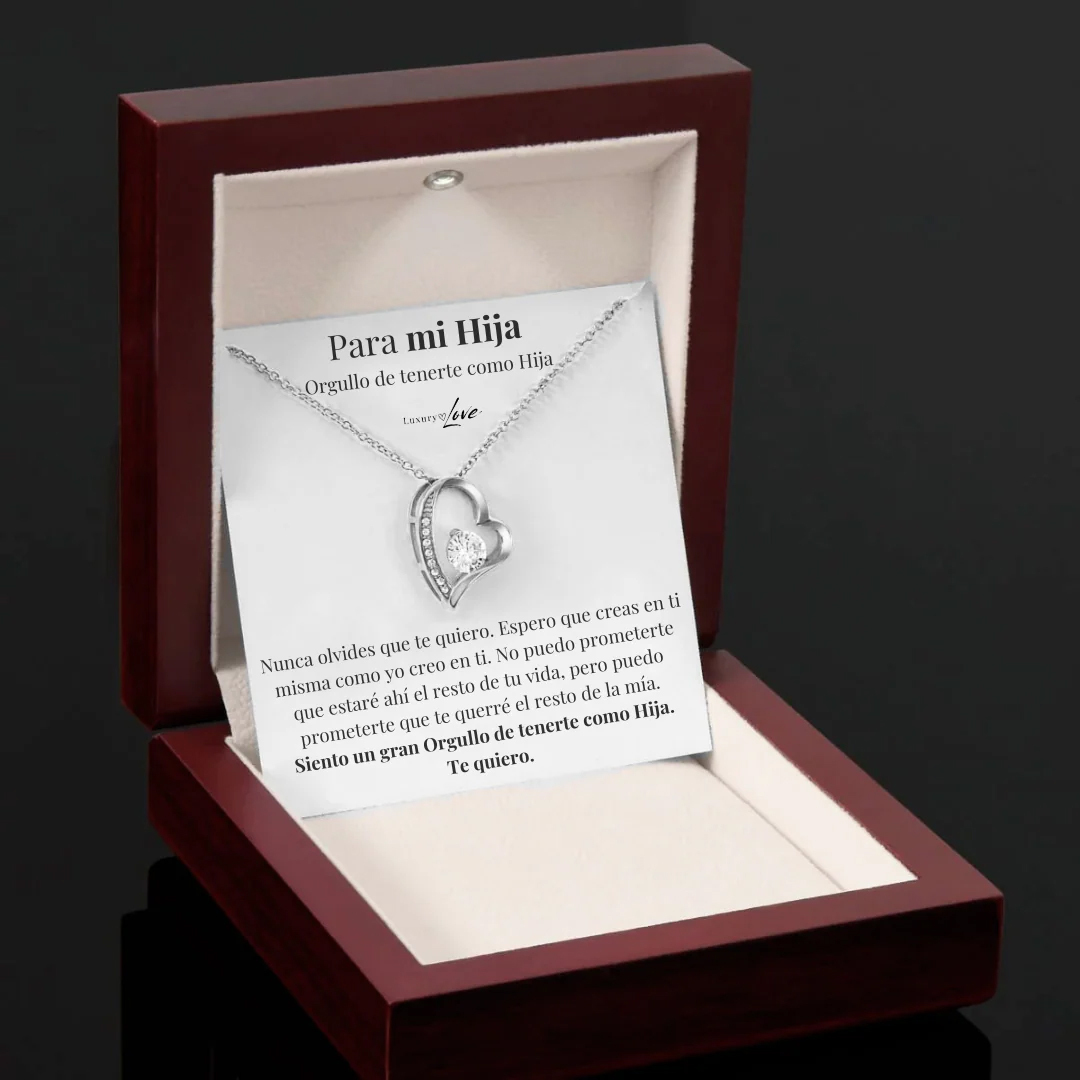 Para mi Hija - Collar de eterno amor