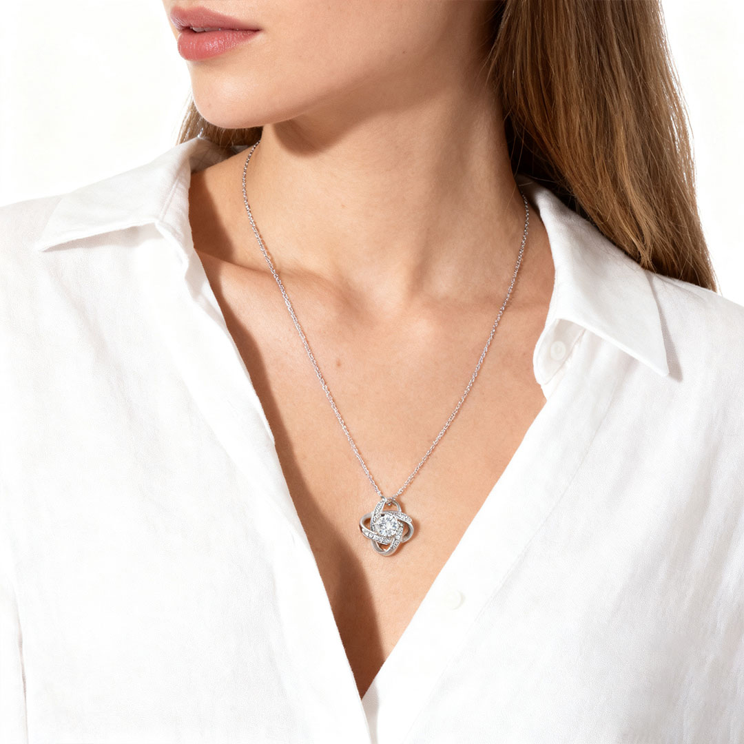 Para mi Hija - Collar de nudo de amor