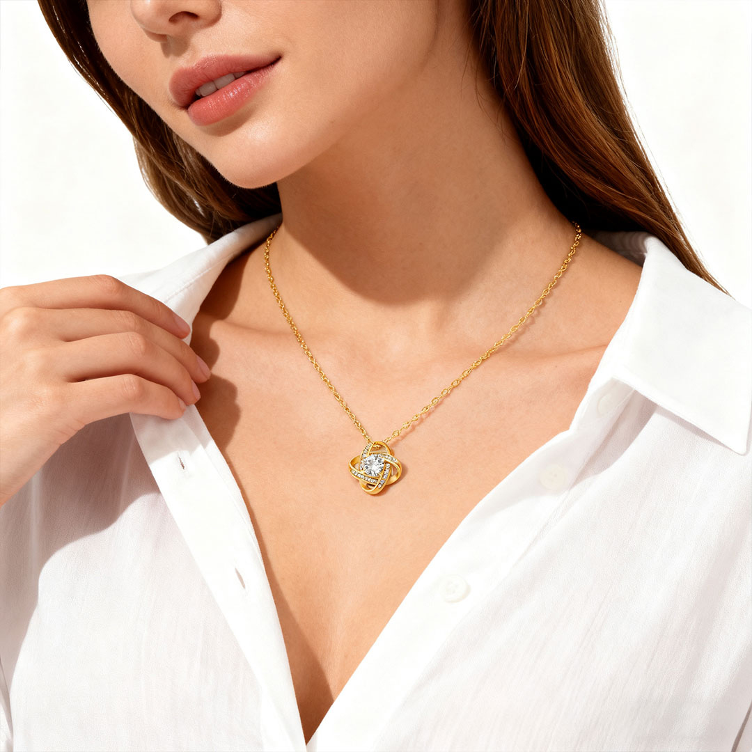 Para mi Hija - Collar de nudo de amor