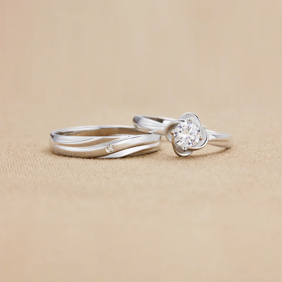 Set de dos Anillos de Amor