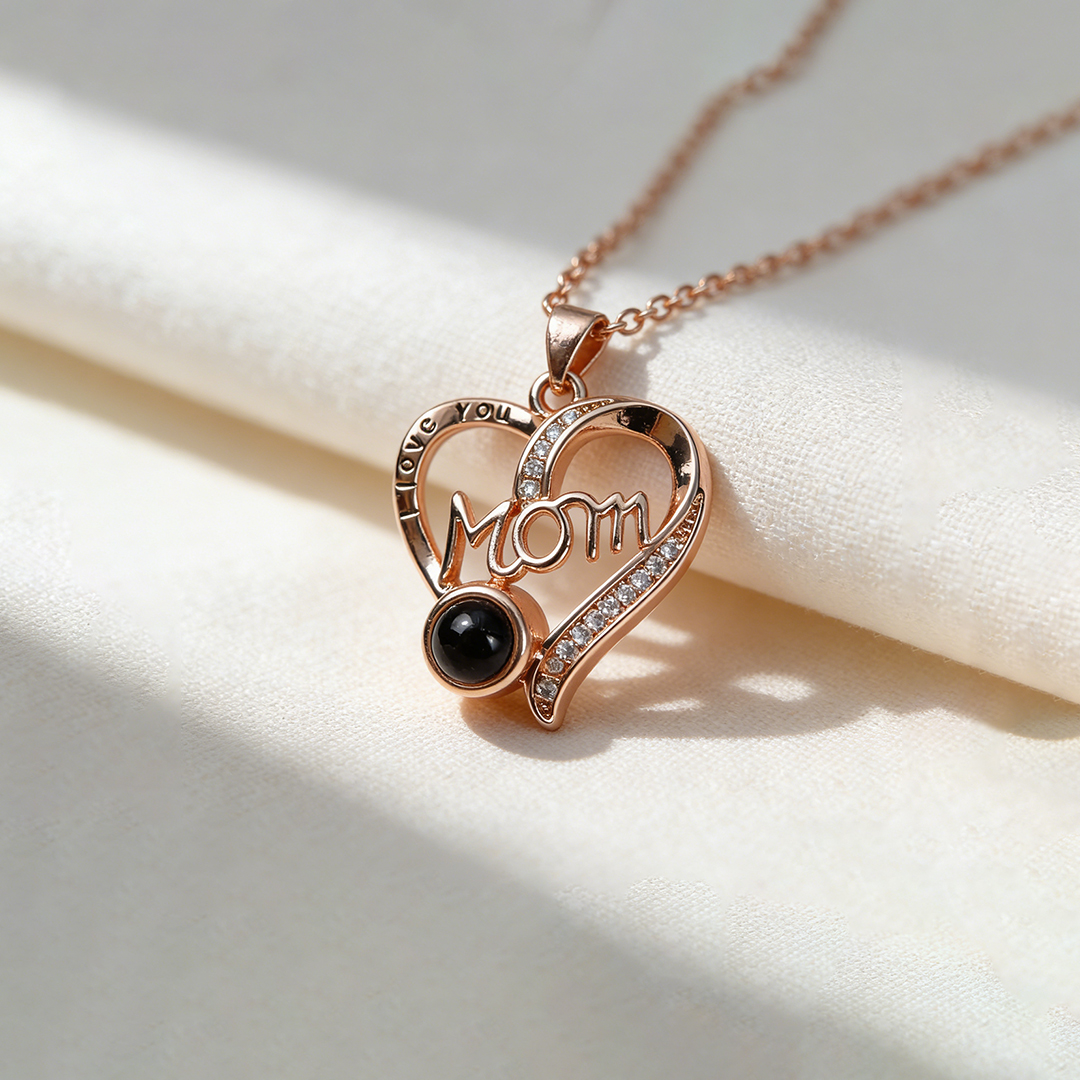 Collar De Mamá Con Proyección De Foto