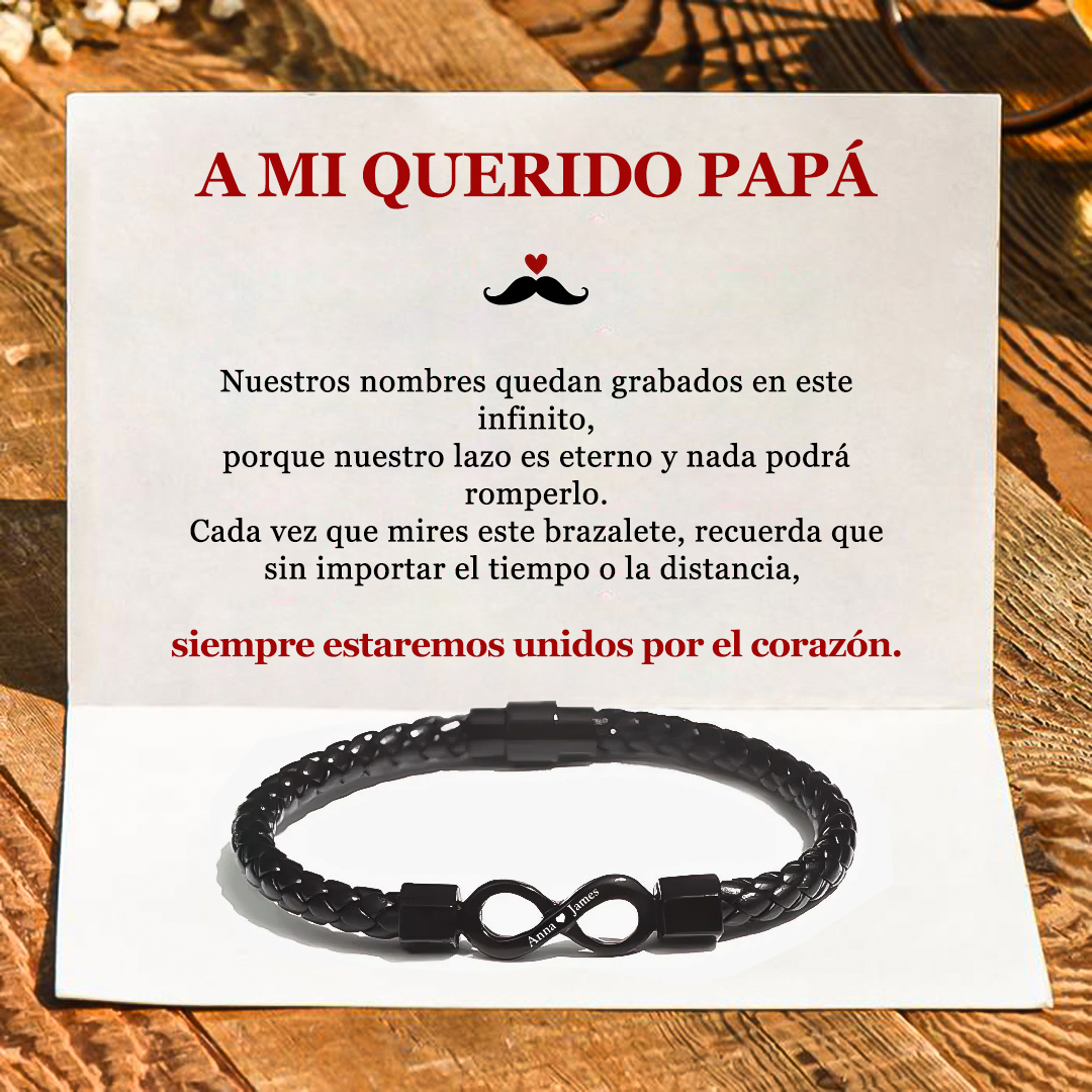 Pulsera Infinito-Para mi Padre