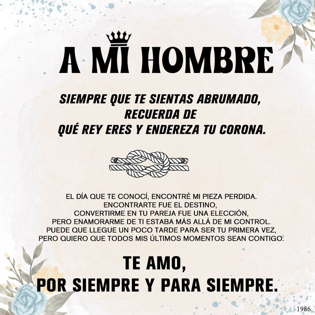 A Mi Hombre – Pulsera de Cuero con Nudo Infinito y Grabado de Dos Nombres